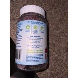 SlowMag NEW SlowMag Mg Magnesium Citrate Gummies Muscle Health Recovery Relaxation 05/26