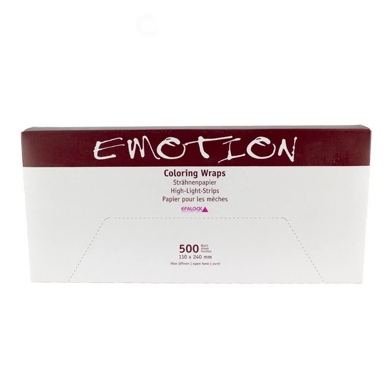 Efalock Professional Highlighting Paper Coloring Wraps 110 x 240 mm