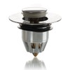 Universal Bathroom Kitchen Sink Plug Pop Up Clack Universal for