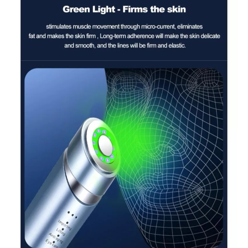 Mismon Radiofrecuencia Facial + Galvanica + Led+ Microcorriente Ems