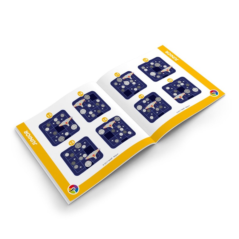 SmartGames Asteroid Escape Sliding Space Puzzle Game with 60 Challenges