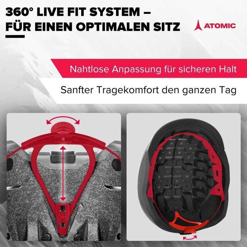 Atomic BACKLAND UL - White - 55-59