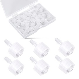 30pcs Syringe Adapter, Male Luer Lock 3/32 Inch Luer Lock Connector Kit to Syringe Coupler Adapter Luer Adapter