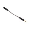 2.5mm to 3.5mm Sound Cable Female to Male Single Crystal