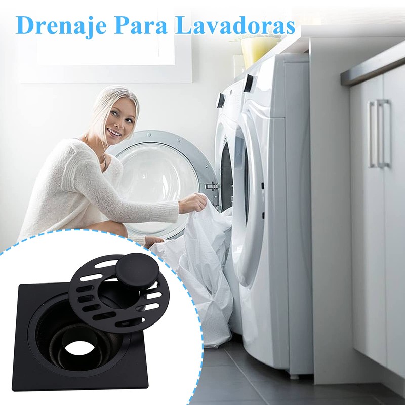 ALIMOTA Drenaje de Suelo de Acero Inoxidable de Moda para