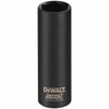 DEWALT DW2286 1/2-Inch IMPACT READY Deep Socket for 3/8-Inch Drive,Black