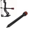 Archery Bow Stabilizer Shock Absorbing Carbon Fiber Rubber Bow Balance