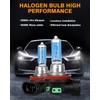 NSDXCT 9005/HB3 Halogen High Beam Headlight Bulb+H11 Low Beam Light