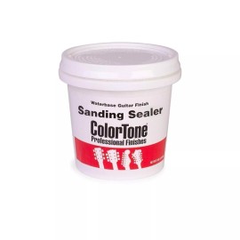 StewMac Colortone Waterbase Guitar Finish, Sanding Sealer, 8-oz. Container