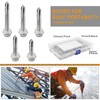 51pcs M6.3 Stainless Steel Self Tapping Hex Head Screws Full