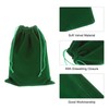 uxcell 25 Pcs Velvet Drawstring Bag, 6 x 8 Inch