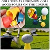DAAIZIII Golf Tees, Pack of 4 Golf Tees, Plastic Golf