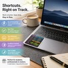 (3-Pack) Mac OS Shortcuts Sticker, Mac OS Shortcuts Sticker for