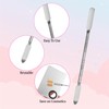 JJUNW Make Up Palette, 3-Piece Stainless Steel Make Up Mixing