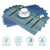 WANGCHAO Placemats Set of 8 Placemats Dining Room Table Mats