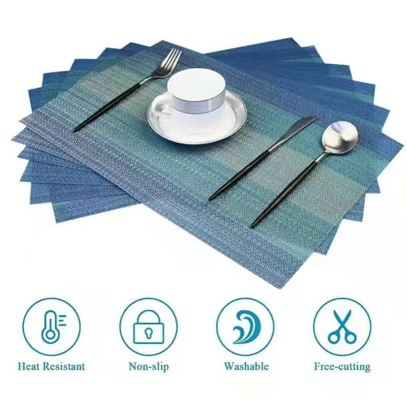 WANGCHAO Placemats Set of 8 Placemats Dining Room Table Mats