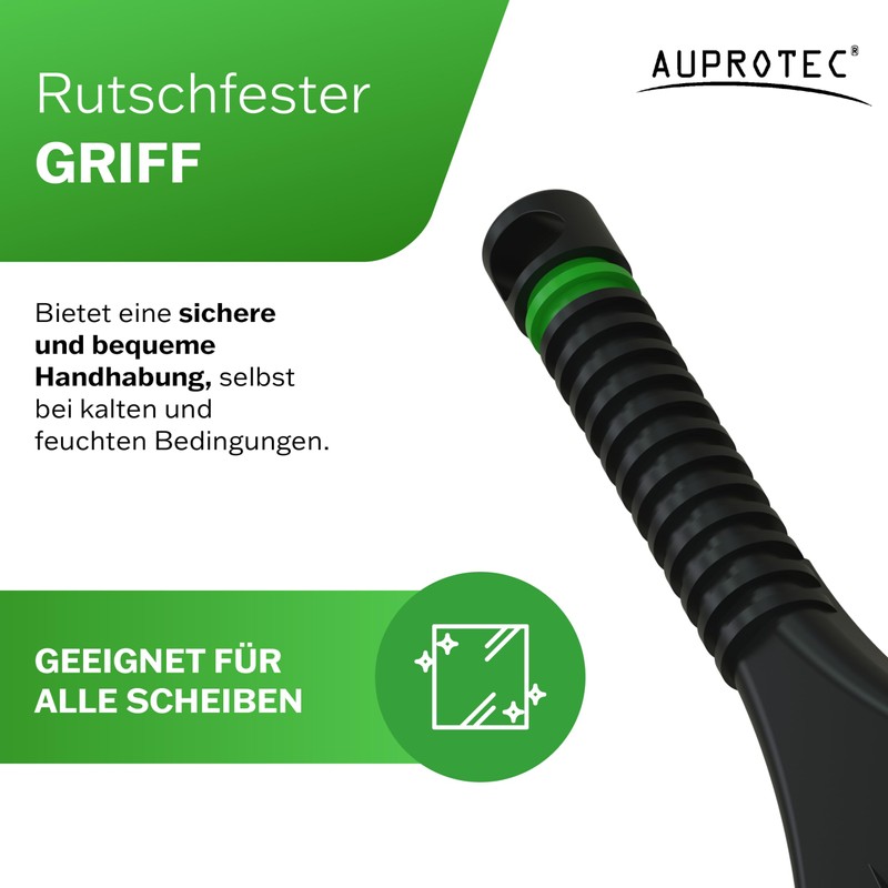 AUPROTEC AE 1 Ice Scraper with Double Blade Brass +