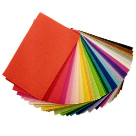 LALAFINA 40pcs Felt Fabric Felt Sheets for Boy Girl's Craft DIY Fabric Bundle for Art Projects