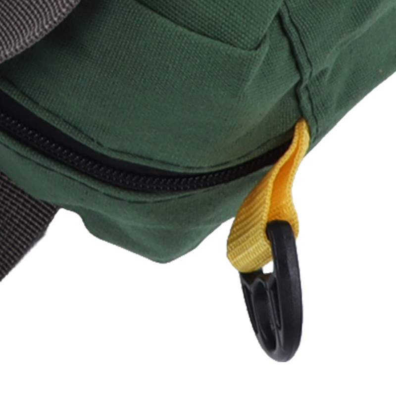 Canvas Tool Bag, Wide Neck Tool Bag, Portable Waterproof Canvas