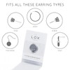 Lox Secure Locking Earring Backs for Women - Safe &