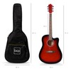 Best Choice Products 41in Beginner Acoustic Guitar Full Size All