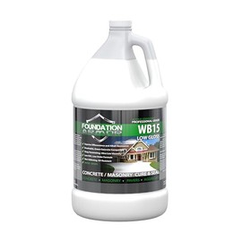 Armor WB15 Water Based Low Gloss Acrylic Concrete Sealer and Concrete Cure and Seal - 1 Gallon
