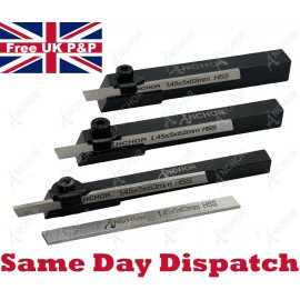 Anchor Small Mini Parting Off Tool 6mm 8mm 10mm M2 HSS Blade To Suit Myford Emco Lathe - 10mm