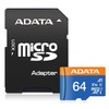 Adata AUSDX64GUICL10-RA1 Memoria Micro SD Clase 10, 64GB