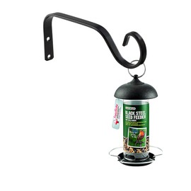 Metal Wall Hooks for Hanging Coats, Lanterns, Decorative Iron Hook for Solar Lights Hangers, Bird feeders, Rust Resistant Heavy Duty, Home Garden Decor Indoor & Outdoor (7.3)