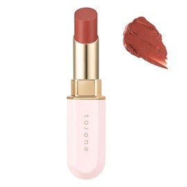 to/one (tone) Color Blossom 15 Citrus Sands Lip Lipstick, Naturally Derived Ingredients, Glossy, Moisturizing