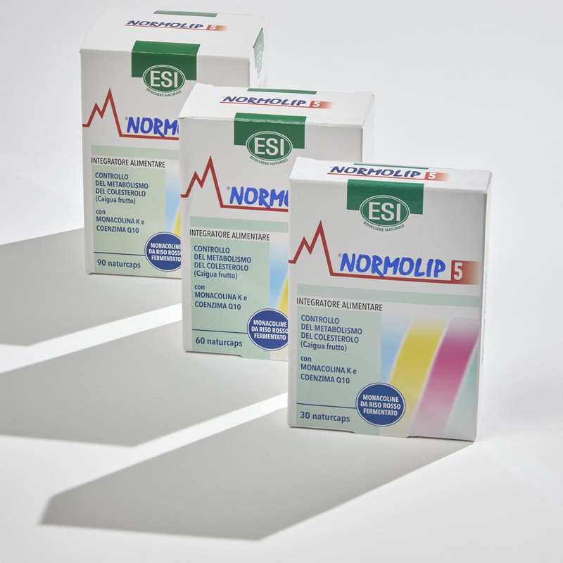 ESI - Normolip 5, Integratore Alimentare a Base di Riso