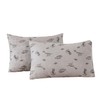 ECOCOTT 2 Pack Pillowcase Queen Size, Dinosaurs Space Pattern Pillow