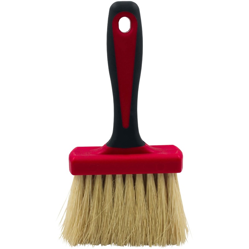 ALLWAY BMTS Heavy-Duty Masonry Brush with Tampico Bristles, 4 1/2″