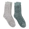 Totes toasties Ladies Chenille Supersoft Bed Socks (Twin Pack)