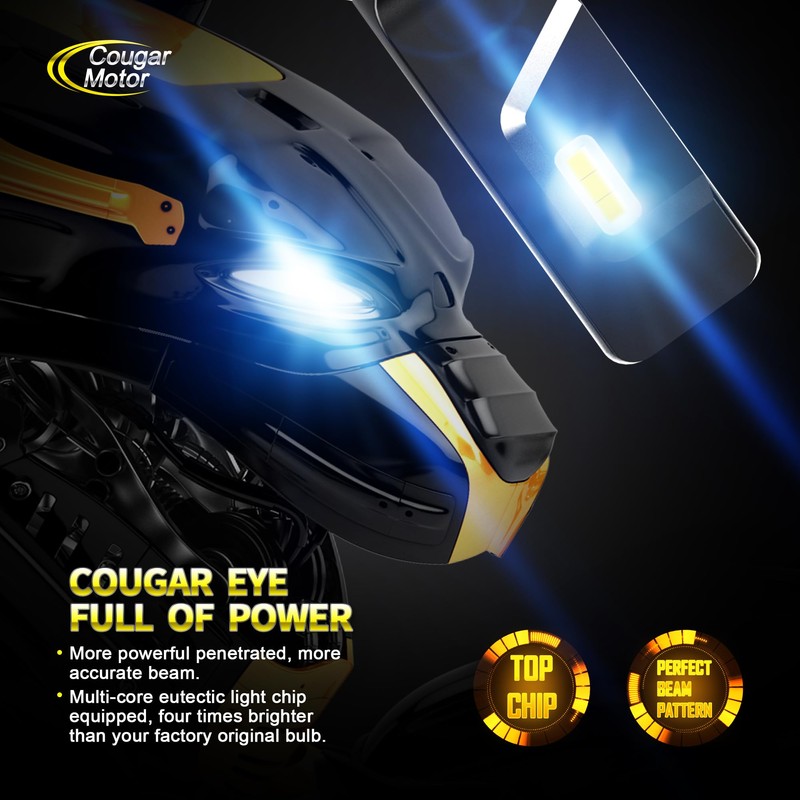 Cougar Motor 9006 Bulbs, 9006 HB4 Fog Light or Off-Road