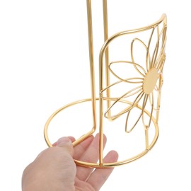 SOLUSTRE Paper Towel Holder Stand with Base Standing Paper Towel Roll Dispenser for Kitchen Countertop