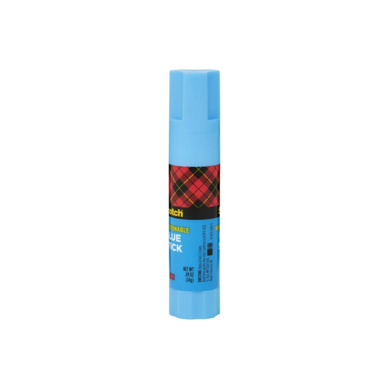 Scotch Restickable Glue Stick, 0.49 oz – Repositionable, Washable, Non-Toxic