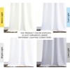 NICETOWN White Blackout Curtains 90 inches Long, Full Light Blocking
