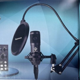 Squarock Podcast Equipment Bundle Model: SR-AV803S All in One Strong/plug & play