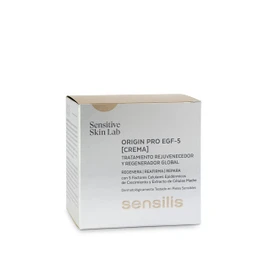 Sensilis - Origin PRO EGF5 - Rejuvenating Face Cream, Replenishes, Firms and Repairs Skin with 5 Cell Growth Factors, Suitable for Normal and Dry Skin - 50 ml
