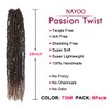 NAYOO Passion Twist Hair - 8 Packs 24 Inch Passion