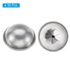 PATIKIL 30mm Insulation Dome Caps, 30pcs Insulation Cap Washers Galvanized