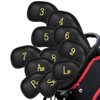 CRAFTSMAN Golf Iron Covers Velcro Closure Headcovers Set of 12