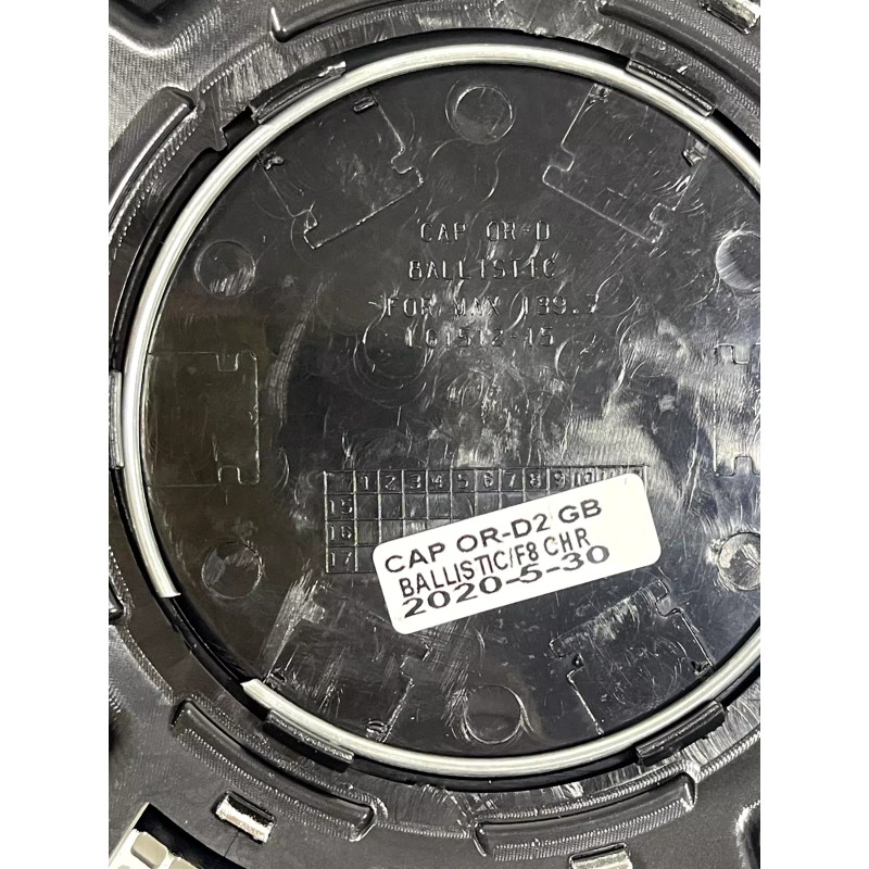 Ballistic Off-Road Gloss Black Chrome Wheel Center Cap CAP OR-D2