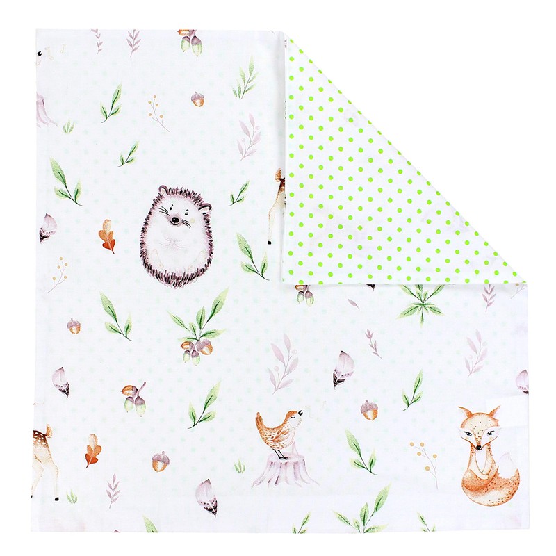 TupTam Children's Cushion Cover Decorative Patterned, Colour: Light/Deer, Size: 40