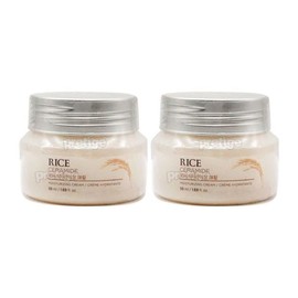 (NS홈쇼핑)더페이스샵 라이스앤 세라마이드 크림 50mlx2개32661138 (NS Home Shopping) The Face Shop Rice & Ceramide Cream 50ml x 2 pcs
