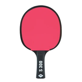 Donic-Schildkröt Protection Line S300 Table Tennis Bat with Protection Against Topping Flooring 1.0 mm Sponge Jade ITTF Rubber 703054