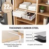 WOCHUANGSI 2 Pack Closet Pull-Out Baskets Bra Underwear and Sock