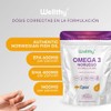 Wellthy Omega 3 Epax® 90 Cápsulas Ácidos Grasos 2000mg. Aceite