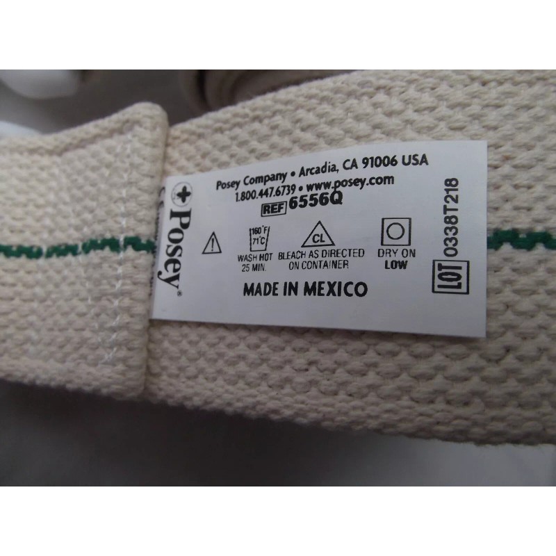 Posey lot 3 Posey gait transfer belt strap 60in cotton